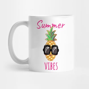 Summer Vibes Pineapple Mug